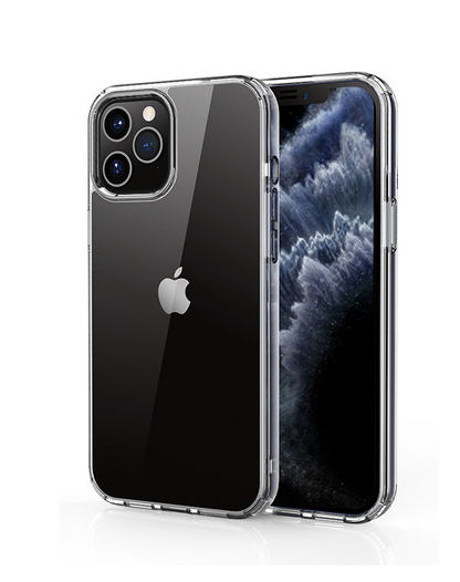 Siliconen Bescherm Hoesje Geschikt Voor iPhone 11 Pro Max - Transparant