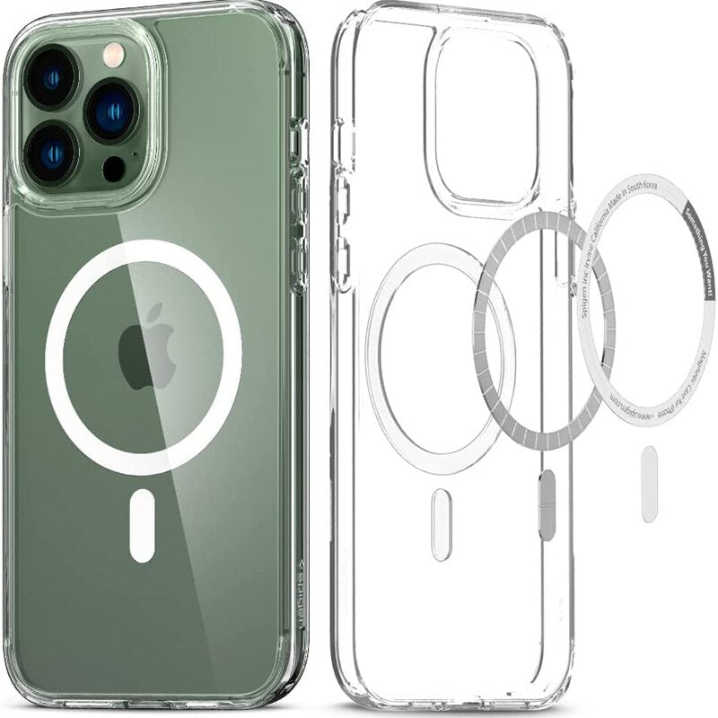 Magnetische Hoesje Voor Draadloos Opladen Geschikt Voor iPhone 11 Pro Max